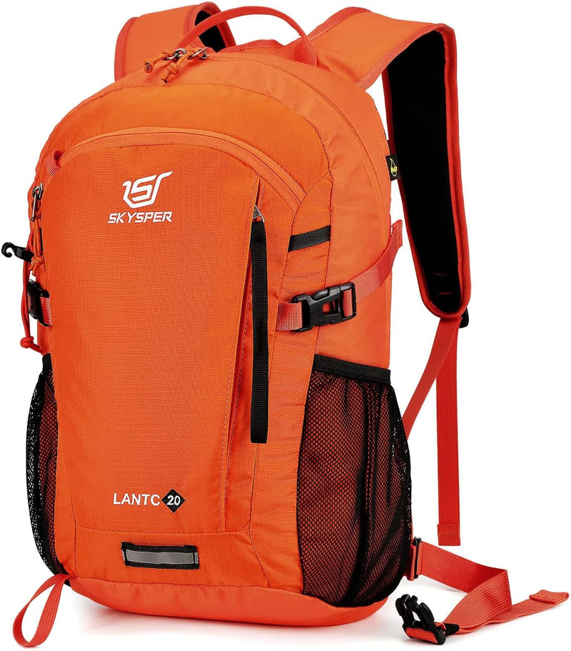 SKYSPER LANTC 20 Leicht Wanderrucksack 20L Klein Rucksack mit Rückenbelüftung Trekkingrucksack aus a