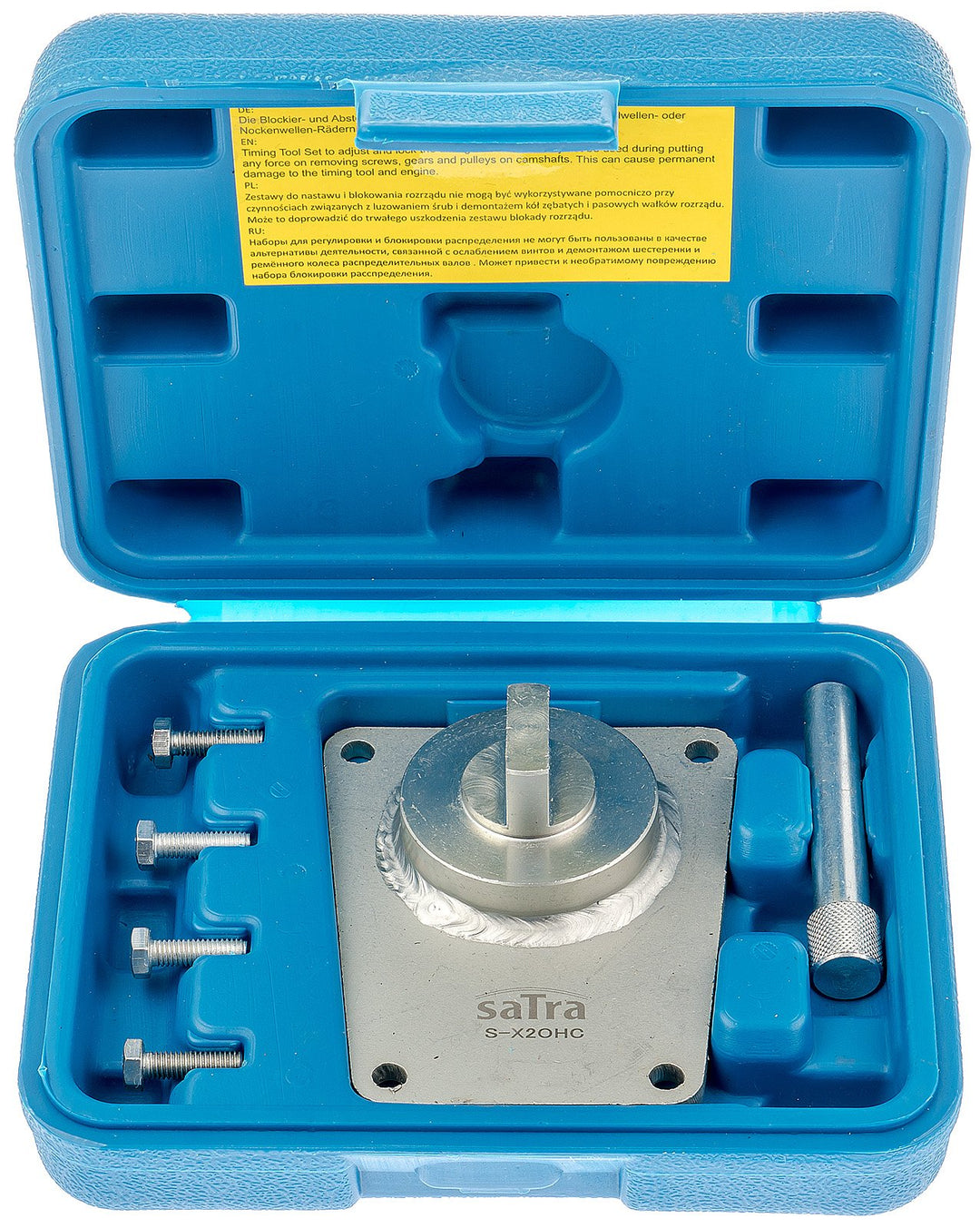 Satra S-X2OHC Motor Einstellwerkzeug geeignet für Opel Chevrolet 2.0 Liter Common-Rail Diesel OEM EN