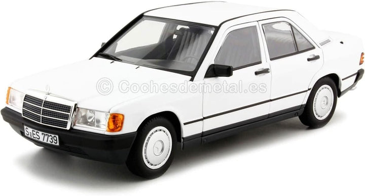 Norev Mercedes 190 E W201 1984 weiss Modellauto 1:18