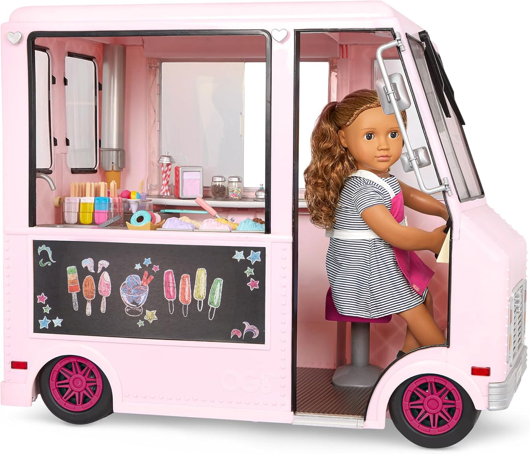 Our Generation 44718 BD37363-OG-Pinker Eiswagen-44718, 18"