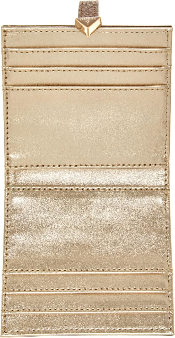GUESS Damen Laurel Tab Card Case Kartenetui, Kartenetui Einheitsgrösse Latte Logo, Einheitsgrösse La