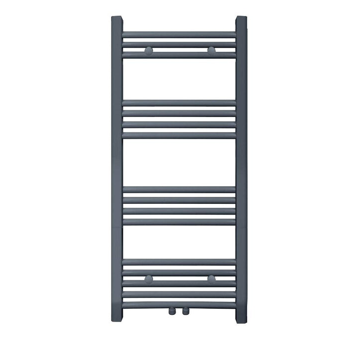 S SIENOC 500 x 1000 mm Anthrazit mittelanschluss Badheizkörper handtuchhalter Heizkörper Handtuchwär