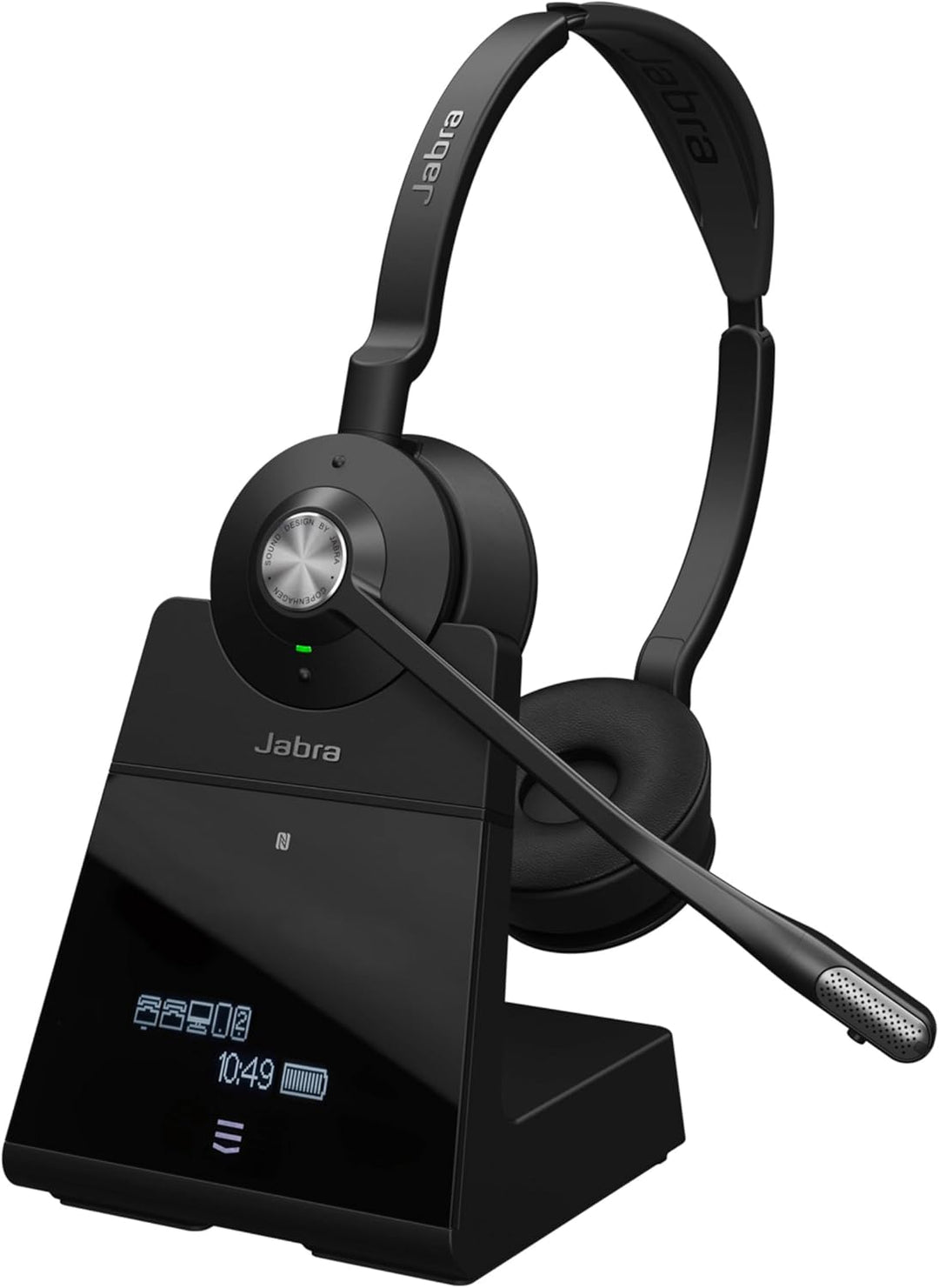 Jabra Engage 75 SE Stereo-Headset, kabellos, professionelle Anrufe, DECT-Sicherheit, 150 m Reichweit