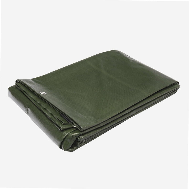 WERKA PRO Bâche multifonctions Noire et Verte m2 WerkaPro 10668 Abdeckplane, wasserdicht, multifunkt