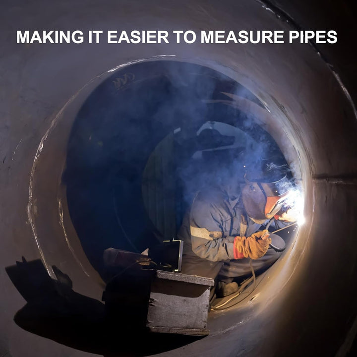 Rohrmarkierungs Zentrierwerkzeug, Rohrmarkierungswerkzeug Pipe Center Finder mit 10,16cm Y-Basis und