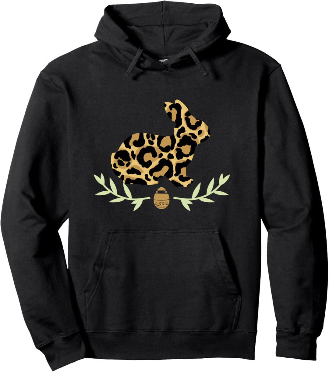 Ostersonntag Hase Pelz niedlich Damen Kaninchen Christian Pullover Hoodie