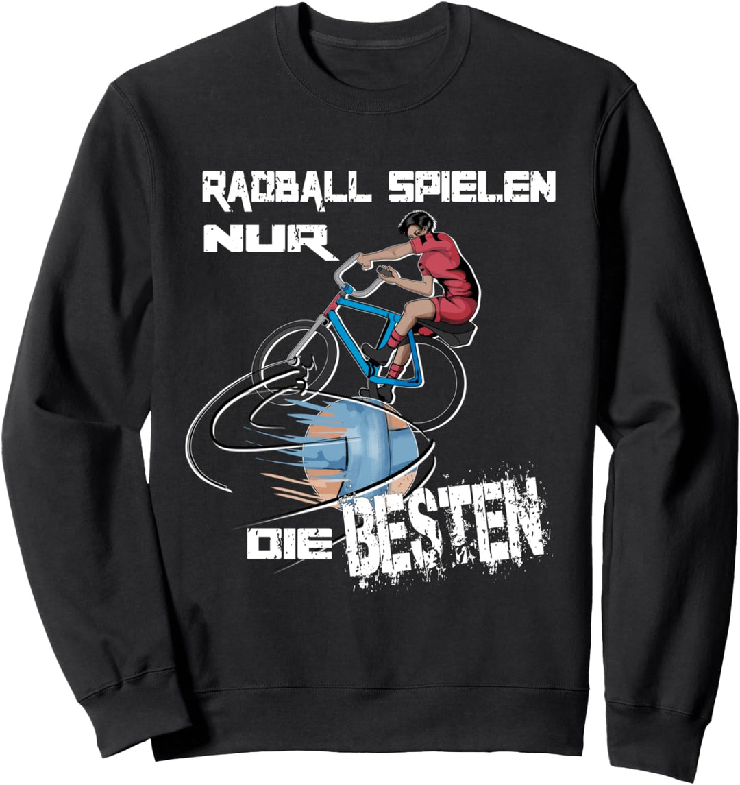 Fahrrad Radballer Radballspieler Radsport Sportler Geschenk Sweatshirt