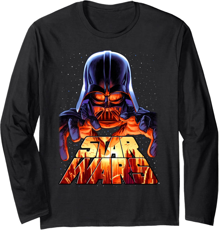 Star Wars Darth Vader Sith Overlord Logo Langarmshirt