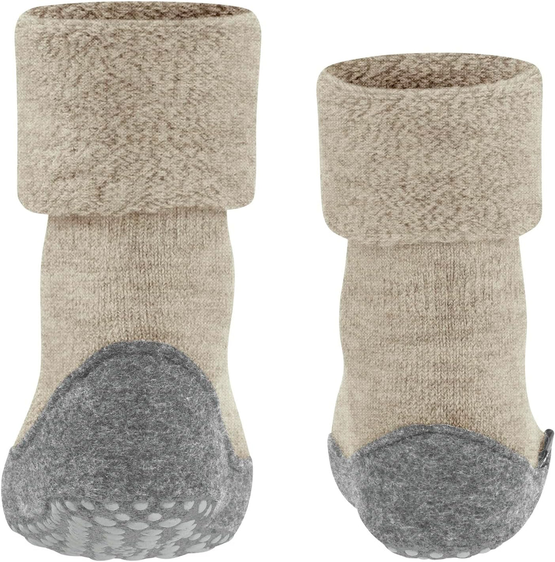 FALKE Unisex Kinder Cosyshoe Stoppersocken rutschhemmende Noppen auf der Filzsohle komfortabel warm