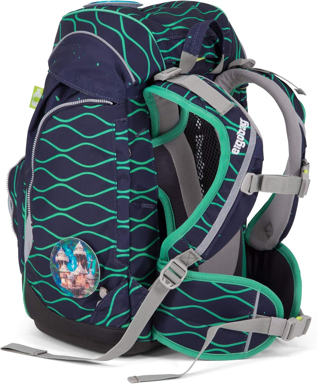 ergobag Deportivo Petrol Turquoise Einheitsgrösse Petrol Turquoise