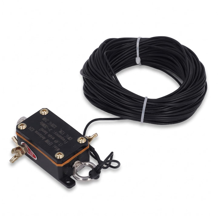 Tragbare HF-End-Fed-Antenne, 1:49 Balun Short Pocket End-Fed-Radioantenne, 3-30 MHz FE8 CW SSB End-F