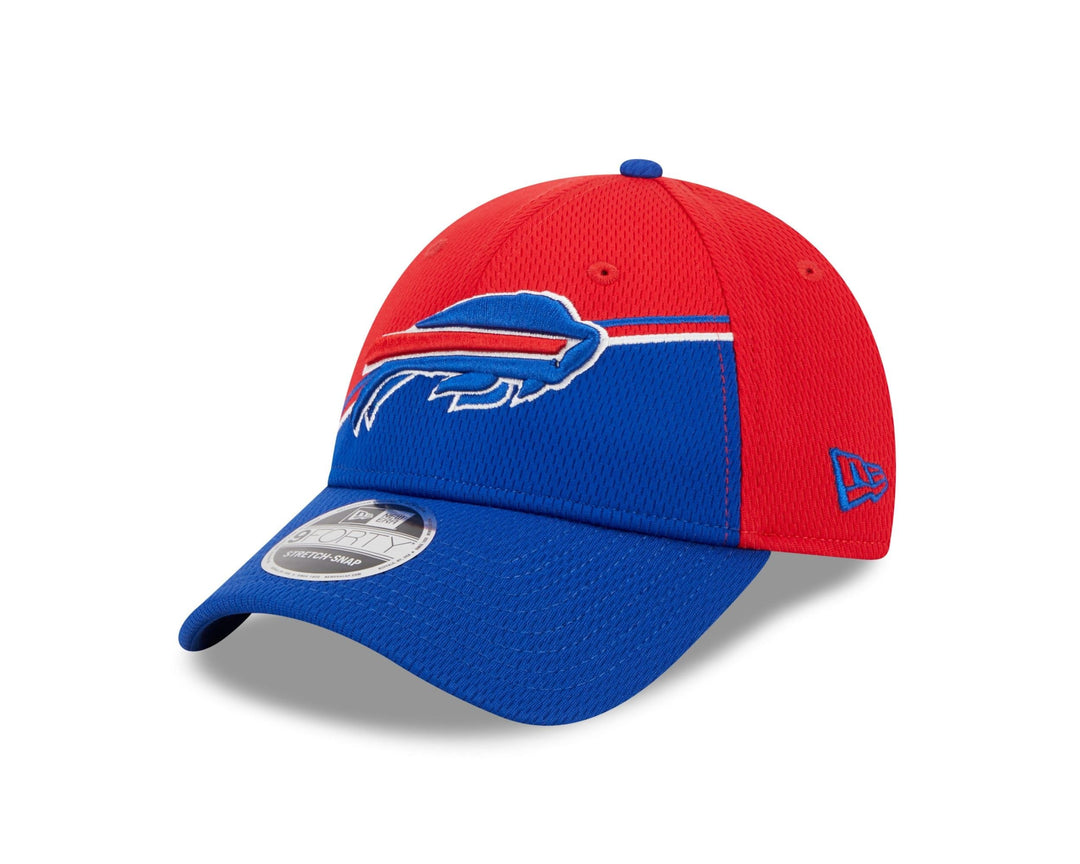New Era NFL Sideline 9Forty Cap verstellbar Snapback Kappe American Football 2023/2024 #7-Bills-Red-