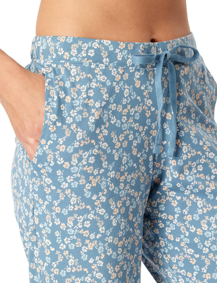 Schiesser Damen Pyjamaunterteil, Blaugrau_179270