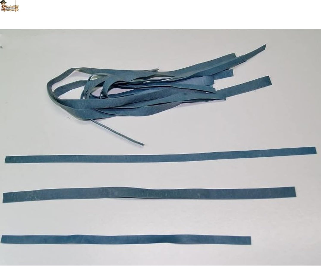 BricoLoco.com Elastisches Pfropfgummis 240 x 8 mm 70 Gummis Flexiband für manuelle Veredelung in Bäu