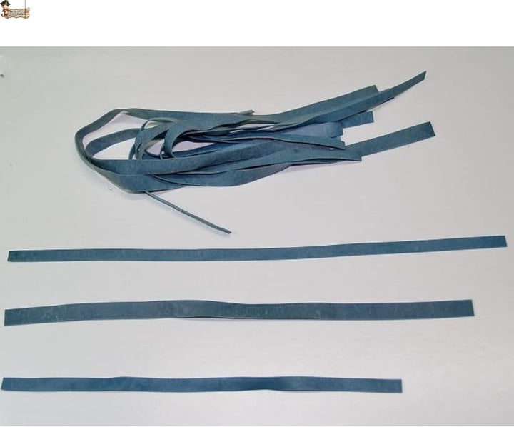 BricoLoco.com Elastisches Pfropfgummis 240 x 8 mm 70 Gummis Flexiband für manuelle Veredelung in Bäu