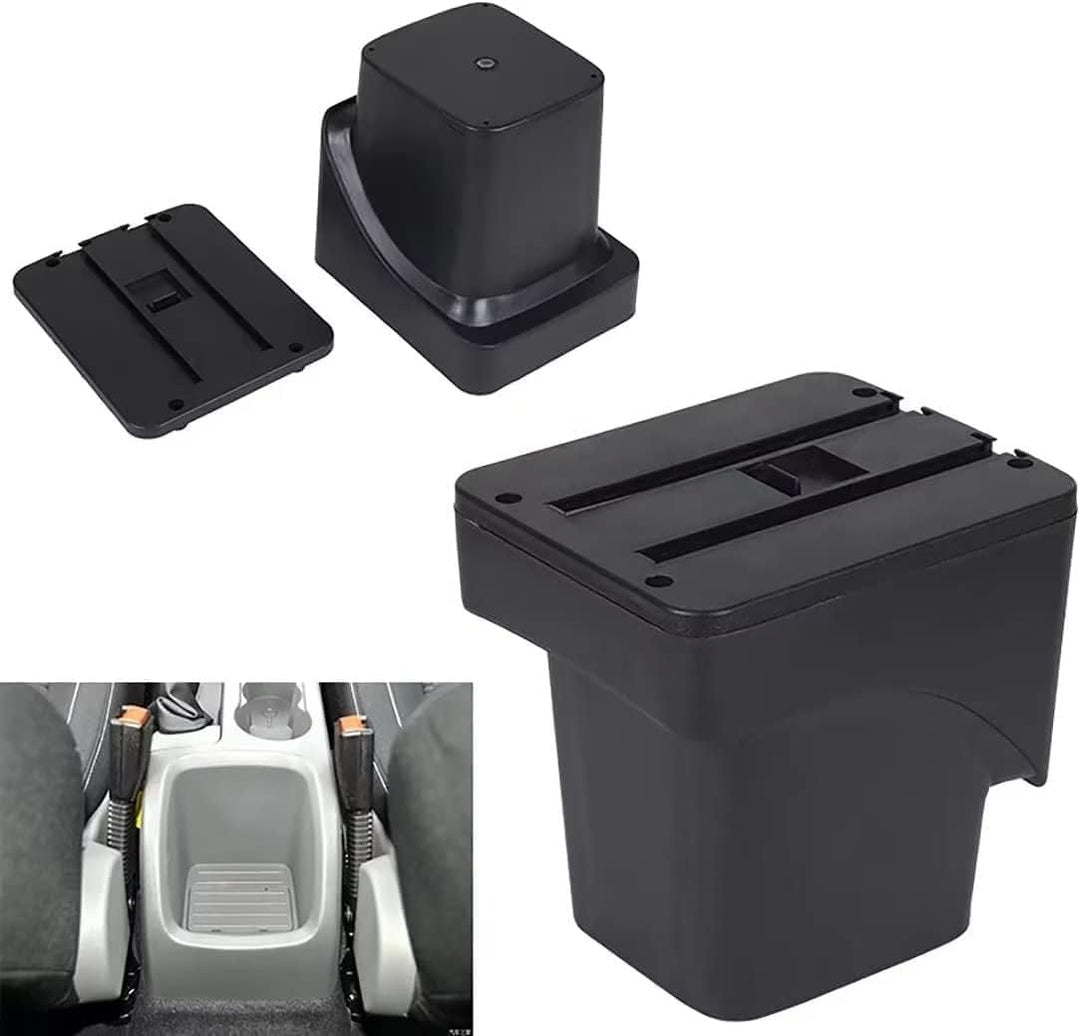 Doppelschicht Armlehne Box Für Ford Focus 2 Mk2 2005-2011 Mittelkonsole Aufbewahrungsbox mit 4 USB P
