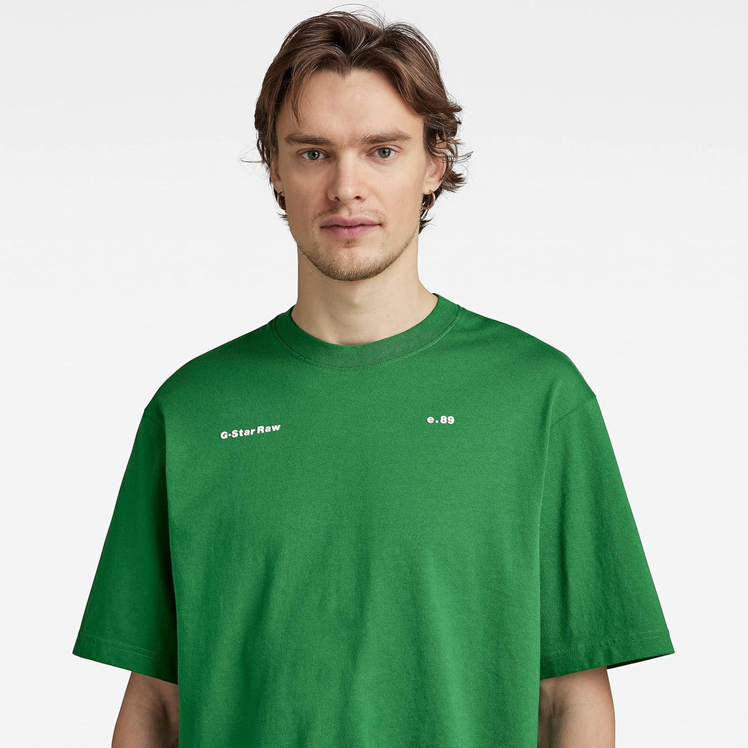 G-STAR Herren Unisex Boxy Base T-Shirt T-Shirts XS Grün (Jolly Green D23218-c336-d608), XS Grün