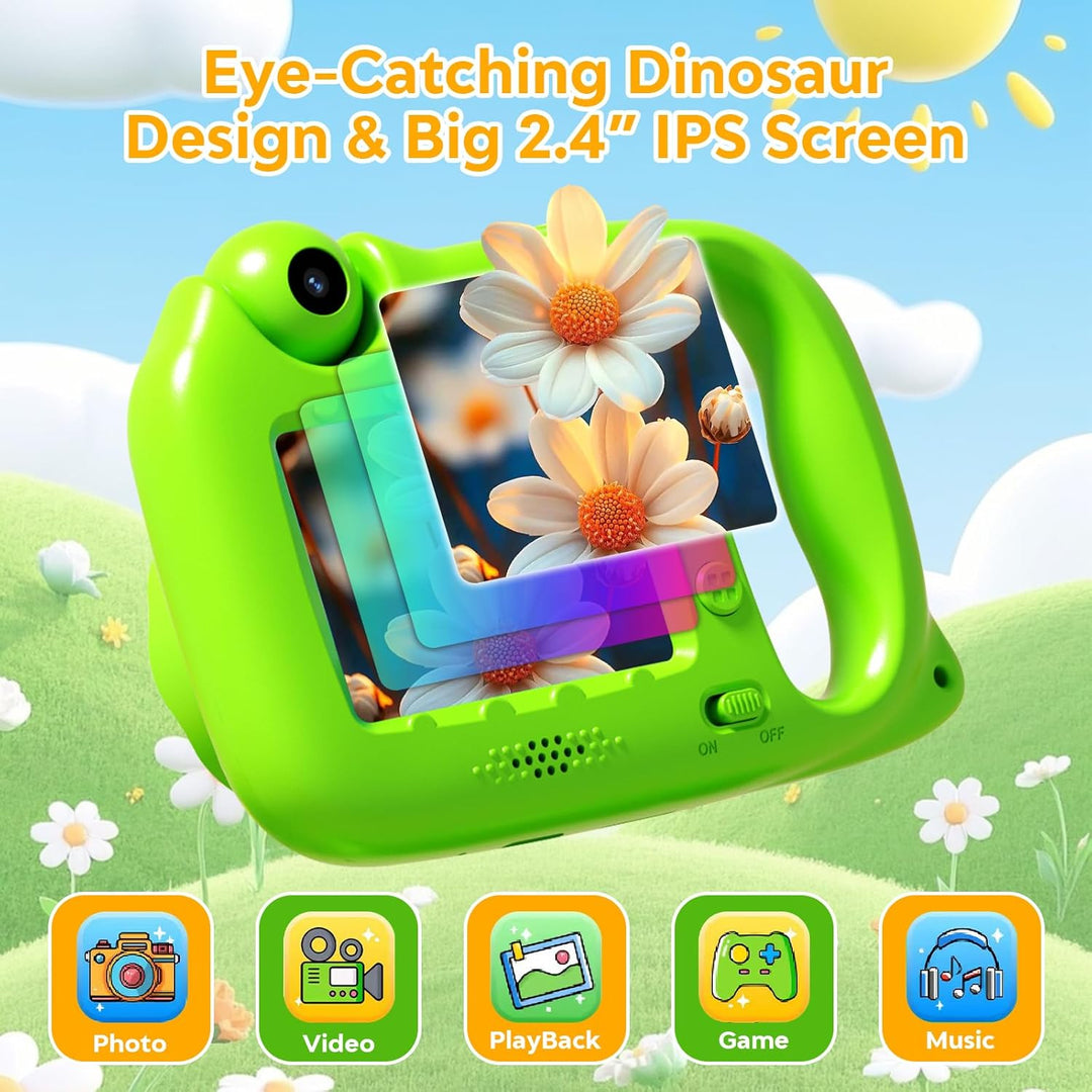 Mikroskop für Kinder, 1000X 4K Tragbares Digitales Mikroskop mit 2,4″ IPS-Display & 8 LED, Lernspiel