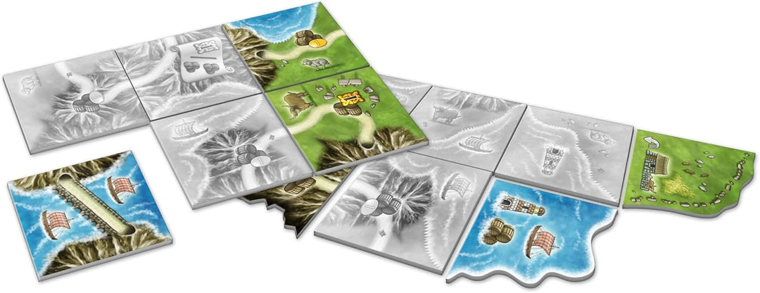 Lookout Spiele | Isle of Skye Big Box | Grundspiel + Erweiterungen | Kennerspiel | Legespiel | 2-5 S