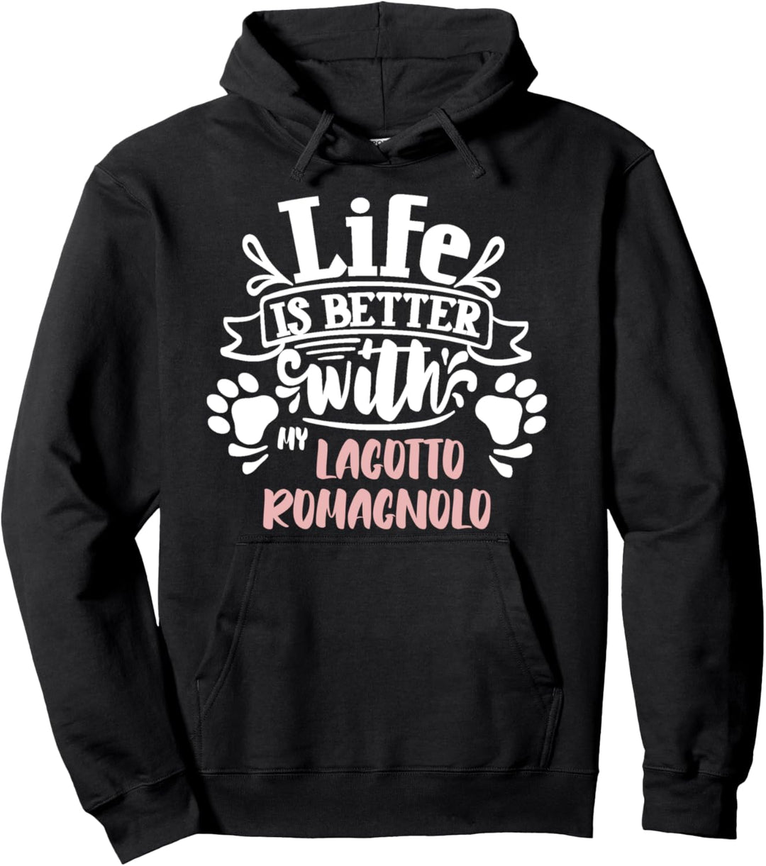 Lagotto Romagnolo Wasserhund Trüffelhund Hundehalter Hunde Pullover Hoodie