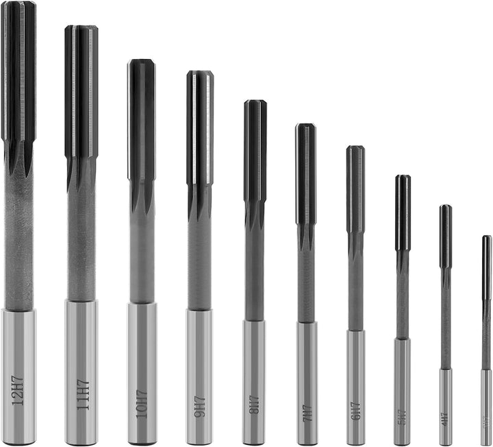 Vogueing Tool HSS Reibahlen-Set, gerader Schaft, Handreibahle, Maschine, Reibahle, HSS gerader Schaf
