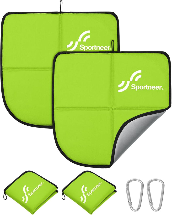 Sportneer Sitzkissen Outdoor, Sitzunterlage Outdoor Wasserdicht Oxford-Stoff Thermo Sitzkissen Faltb