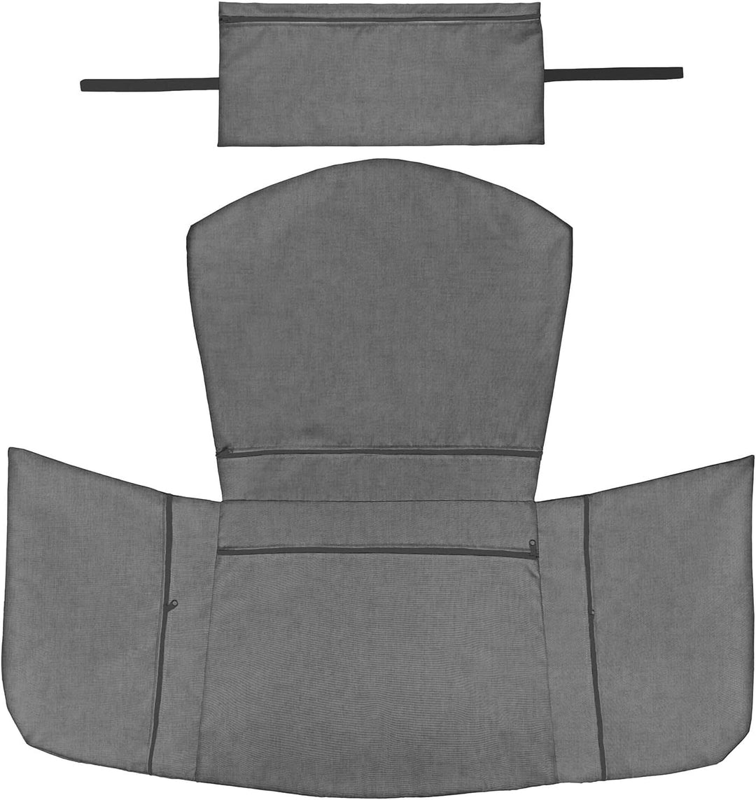 Ferocity Hängesessel Kissenbezug, Polsterbezug, Überzug für Polyrattan/Rattan Kissen Hängeschaukel,
