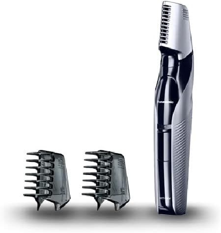 Panasonic Body-Trimmer ER-GK60 mit 3 Aufsätzen, Elektro-Rasierer für Herren, hautschonende Nass- und