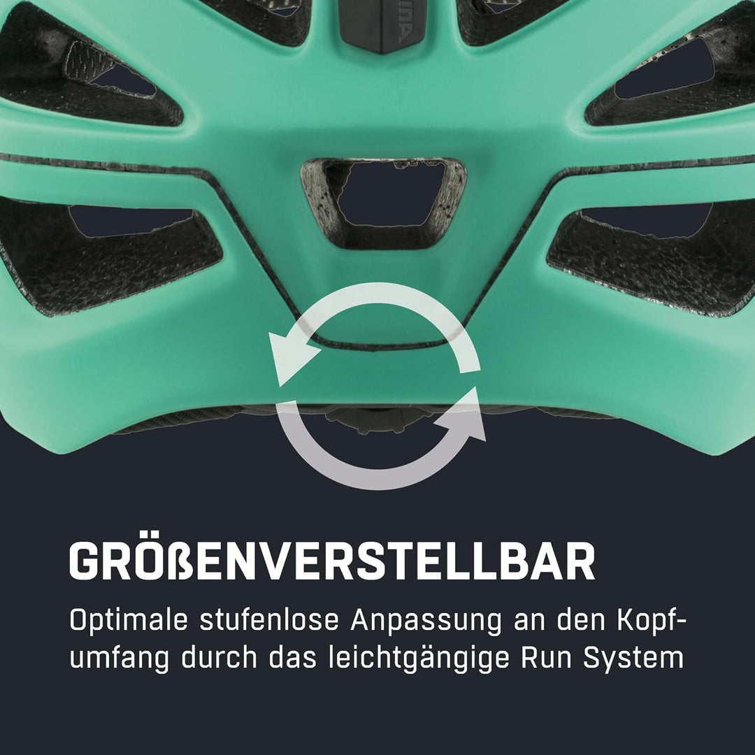 ALPINA MYTHOS 3.0 - Leichter, Optimal Belüfteter & Anpassbarer Fahrradhelm Mit Antibakteriellen Pols
