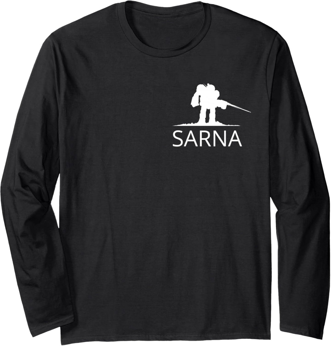 Sarna.net / BattleTech Wiki (weiss) Langarmshirt