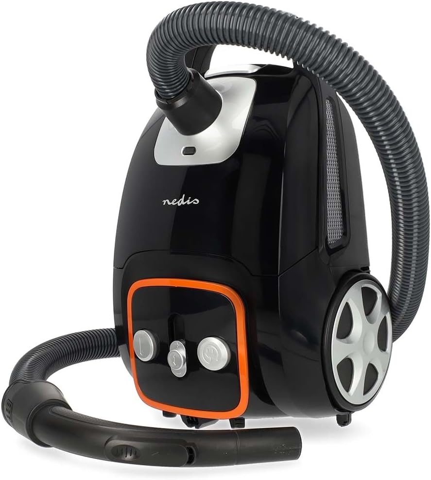Nedis Staubsauger mit Beutel - Mit Beutel - 700 W - Staubkapazität: 3.0 l - Kombi-Bürste - Aktionsra