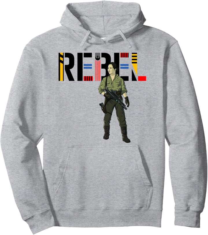 Star Wars: The Rise Of Skywalker Rose Rebel Pullover Hoodie
