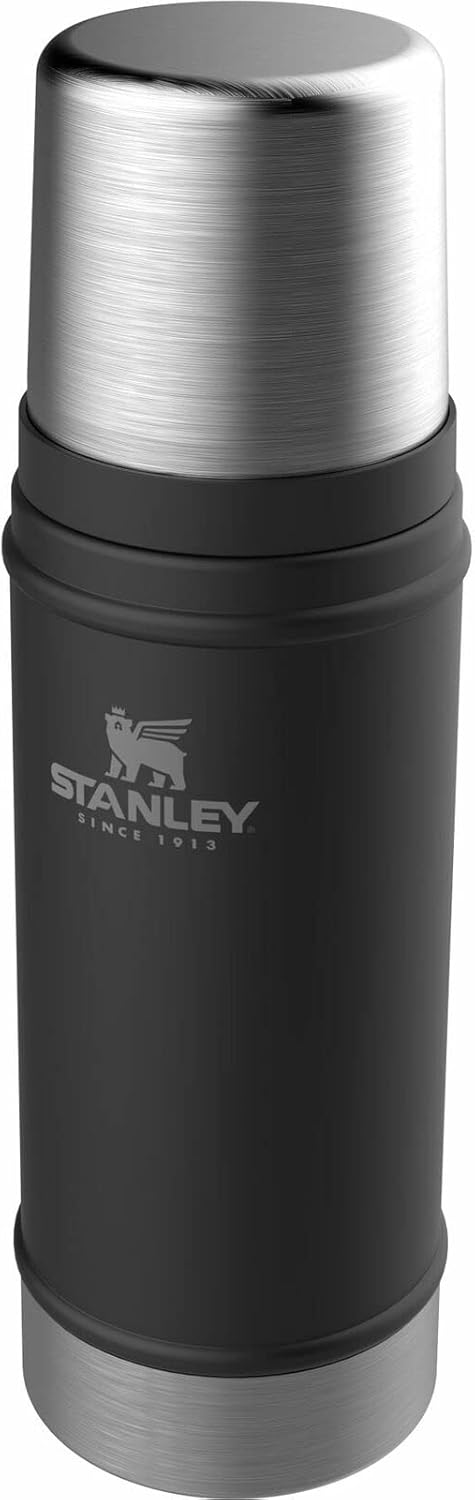 Stanley Classic Legendary Thermosflasche Edelstahl 473 ml - Thermos Hält 15 Stunden Heiss oder Kalt