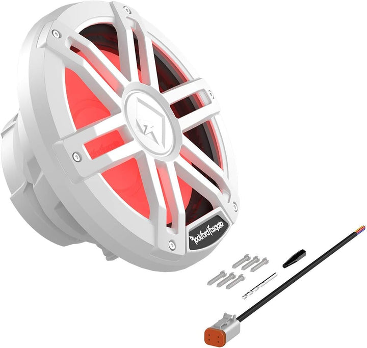 Rockford Fosgate Marine M1D2-10 Color OPTIX - 25cm D2 Subwoofer weiss