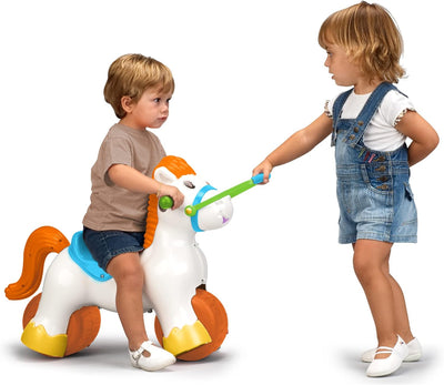 FEBER - Ponyfeber Ride-on, mit Rädern und Wippe, ab 2 Jahre, Famosa (800006280)