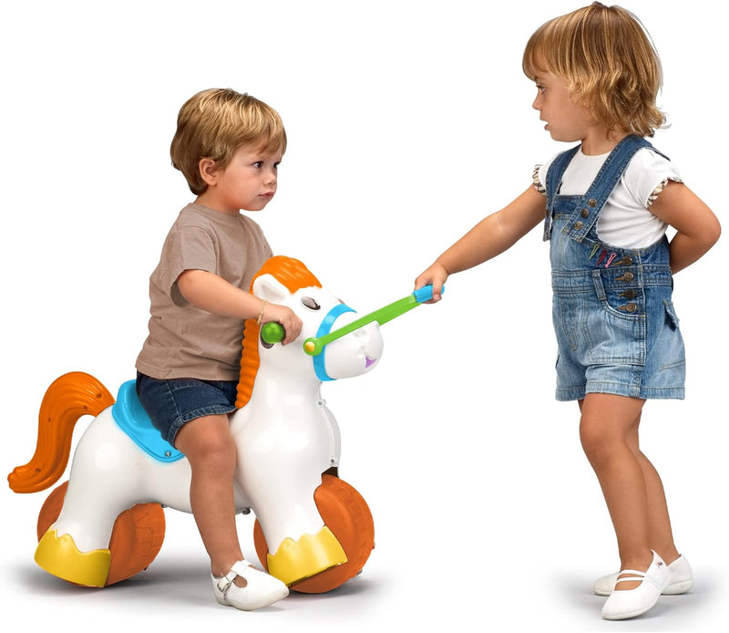 FEBER - Ponyfeber Ride-on, mit Rädern und Wippe, ab 2 Jahre, Famosa (800006280)