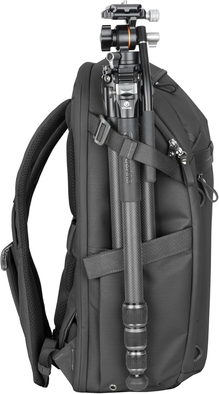 Vanguard Veo Metro B25L BK Fotorucksack für Kamera, Objektive, Laptop und Tablet, Schwarz