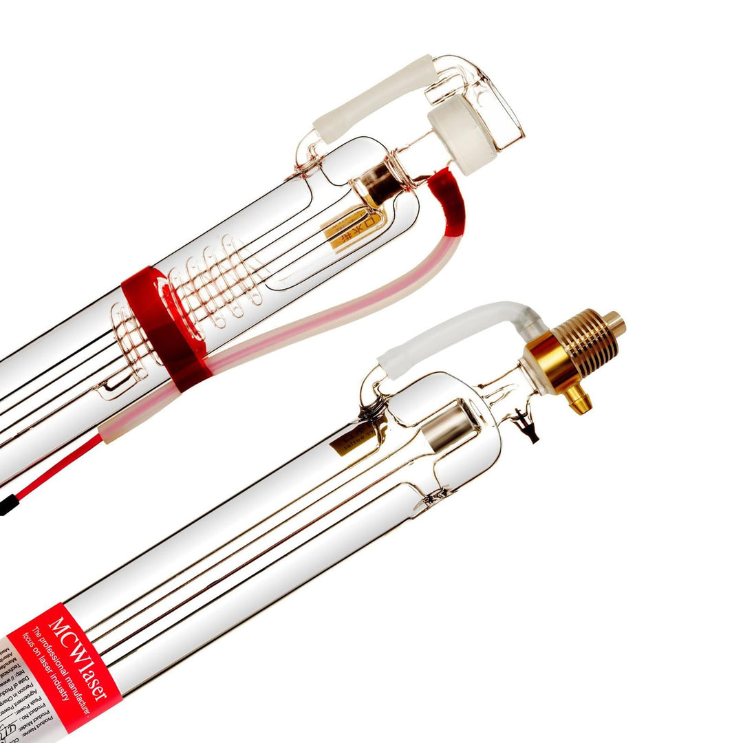 MCWlaser CO2 Laserröhre Laser Tube für CO2-Lasergravierer und Schneidemaschine, 130W-150W, M130, Län