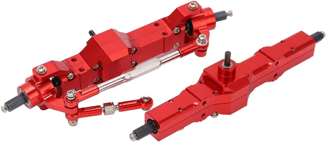 Dilwe RC-Metallachse, Aluminiumlegierung, RC-Antriebsachse Vorne, Hinten, 1/16, RC-Auto-Upgrade-Ersa