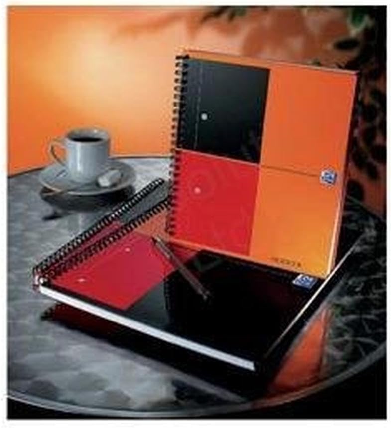 Oxford Activebook Interantional A5, liniert, 160 Seiten, versetzbares Register, Dokumententasche, 5