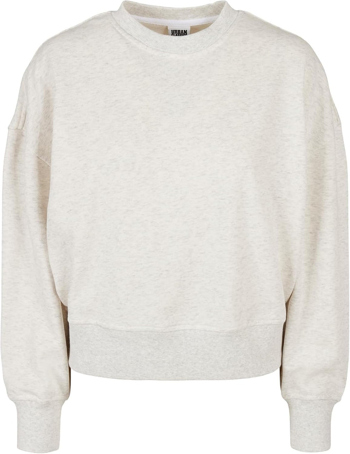Urban Classics Damen Sweatshirt, Lightgrey
