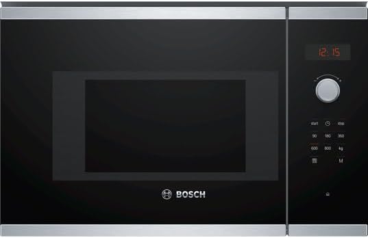 Bosch BFL523MS1F, Serie 4, Mikrowelle, Einbaugerät, Edelstahl