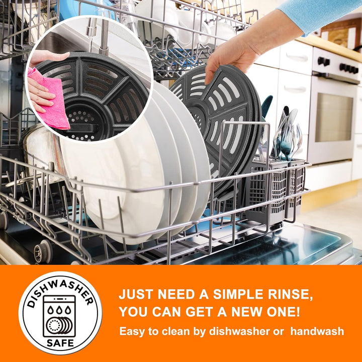 Heissluftfritteuse Backblech für Ninja AF100EU 3,8L 4-in-1 & AF160EU 5,2L 6-in-1 Luftfritteusen 21 c