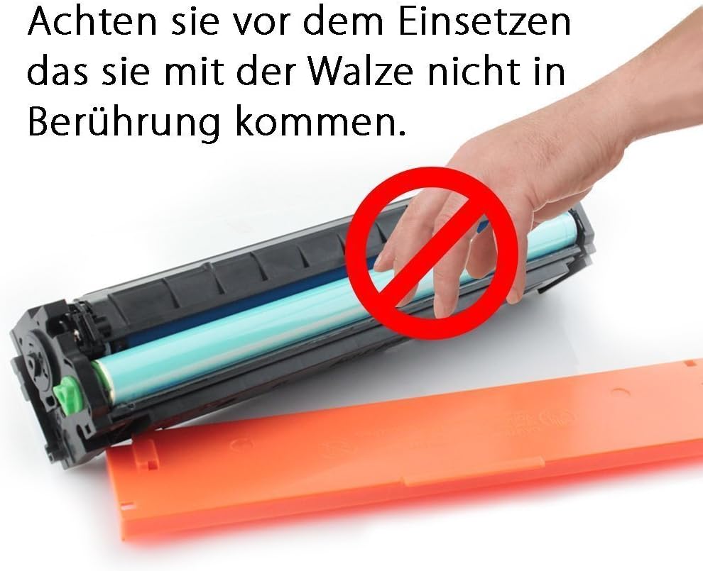 4 Original Reton Toner mit 25% mehr Inhalt kompatibel für HP 410X CF410X CF411X CF412X CF413X für HP