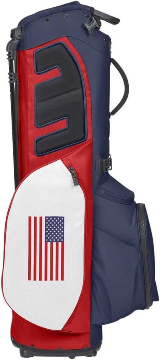 Titleist Unisex – Erwachsene Players 5 Stand Bag Spieler 5 Einheitsgrösse Navy/Rot/Weiss, Einheitsgr