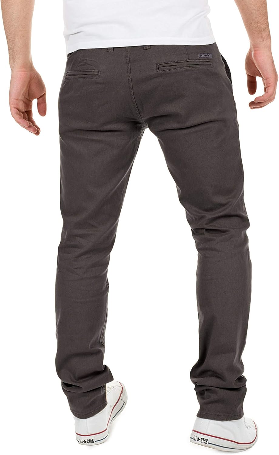 Yazubi Herren Chino Hose, Modell Dustin, Chinohose by Yzb Jeans 29W / 30L Grau (Iron Gate 193910), 2