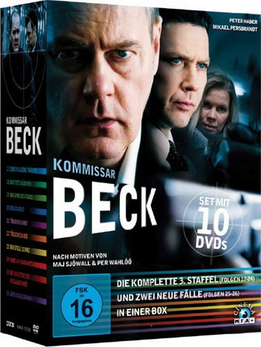 Kommissar Beck - Die komplette 3. Staffel + zwei neue Fälle [10 DVDs], DVD