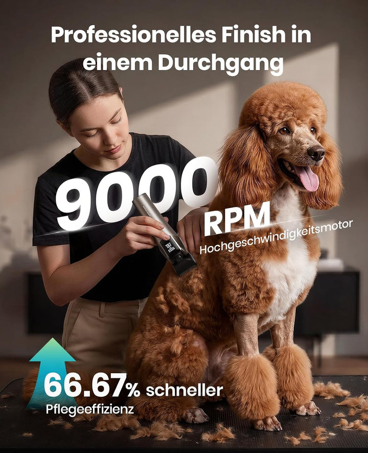 oneisall Profi Schermaschine Hund Langhaar