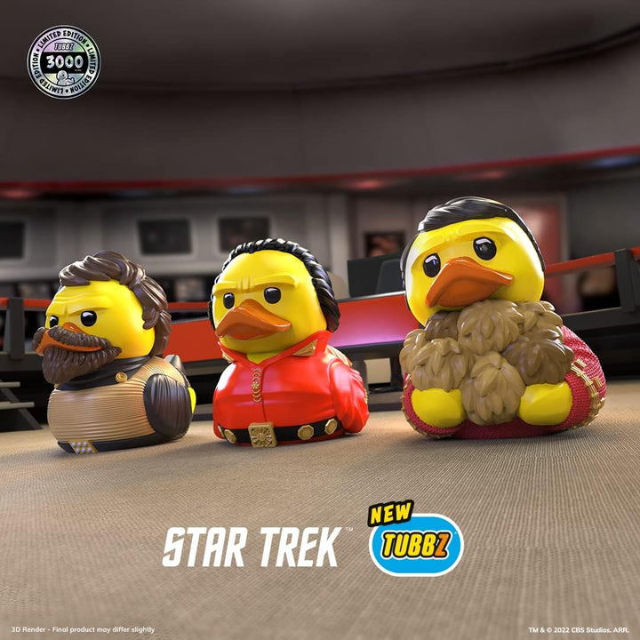 TUBBZ Star Trek Khan Sammel-Enten-Vinylfigur - Offizielle Star Trek Merchandise - TV, Filme &amp; Videos
