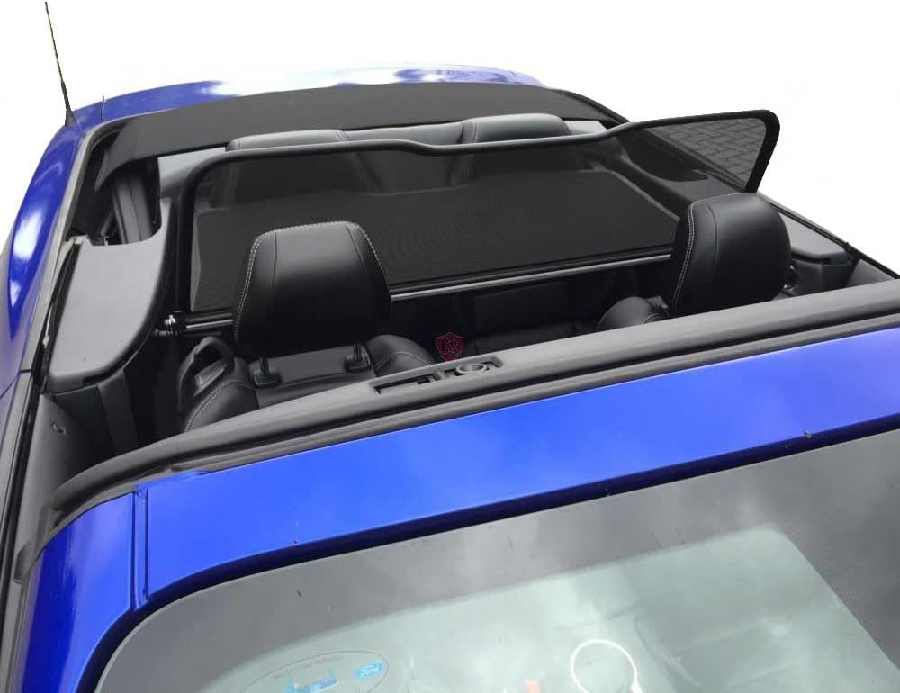 Aperta Windschott passend für Ford Mustang MK6 100% Passgenau OEM Qualität Schwarz Windstop Windabwe